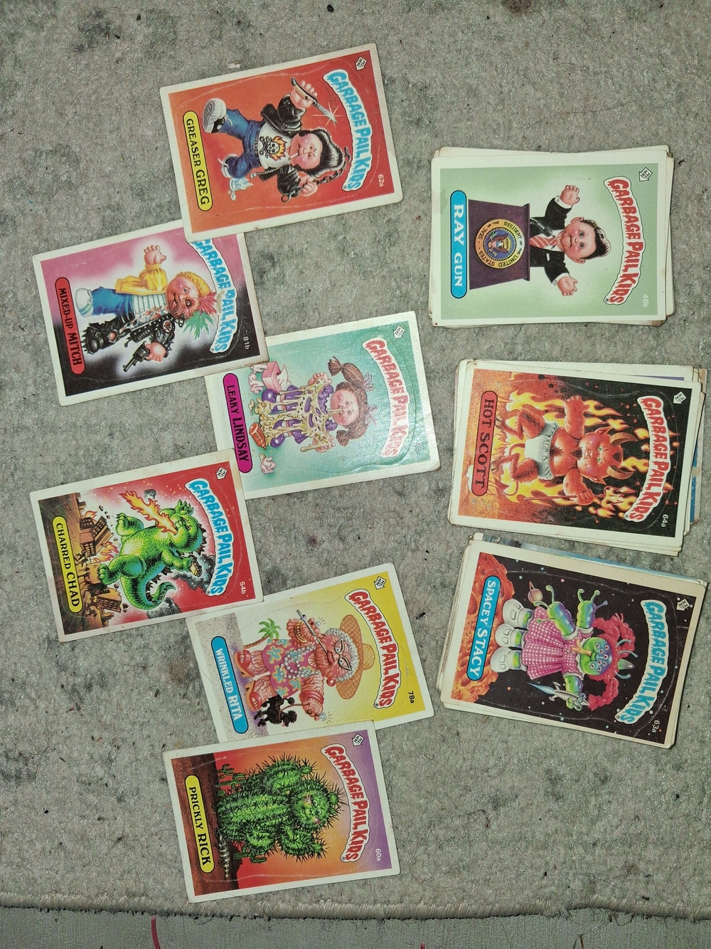 1886 + Garbage Pail Kids Trading Cards - Assorted Colors